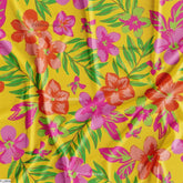 Floral Wholesale Digital Printed Fabric for Dress & Cloth